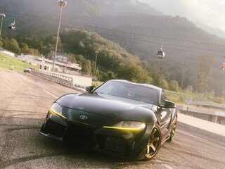 2022 Toyota Supra V (A90), чёрный, 7000000 рублей, вид 3