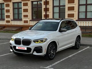 2021 BMW X3 M40i III (G01), белый, 3950000 рублей, вид 2