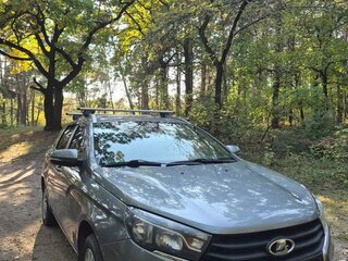2018 Lada (ВАЗ) Vesta SW I, серый, 770000 рублей, вид 2