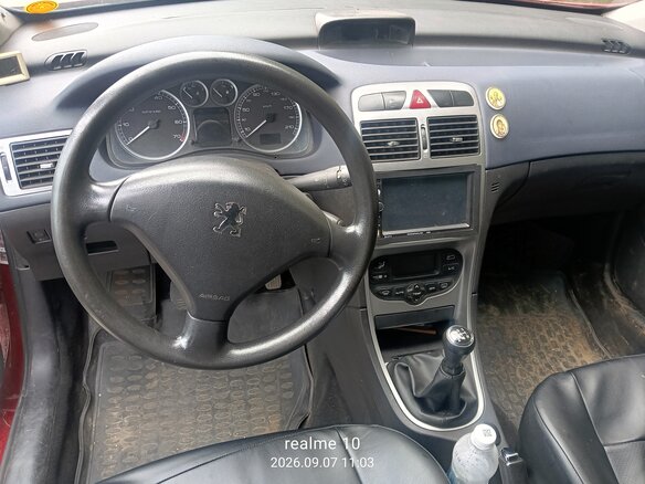 2004 Peugeot 307 I, красный, 192000 рублей - вид 7