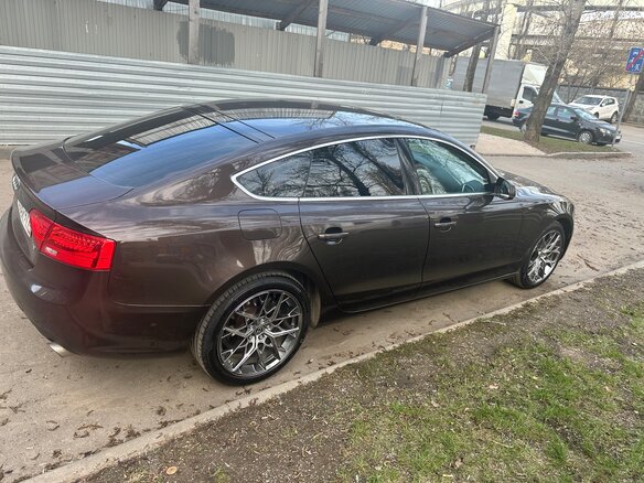 2012 Audi A5 I (8T) Рестайлинг, коричневый, 1350000 рублей - вид 1