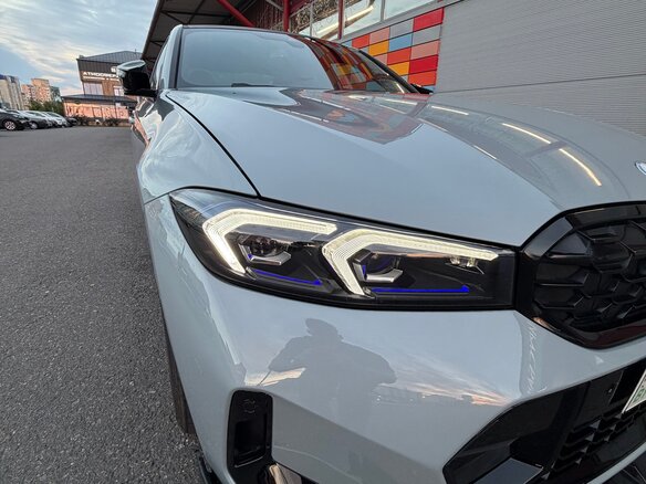 2022 BMW 3 серии M340i xDrive VII (G2x) Рестайлинг, серебристый, 4900000 рублей - вид 10