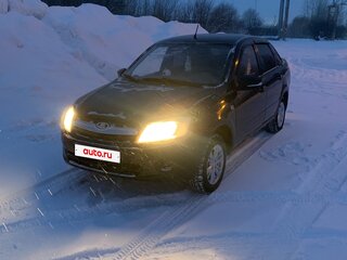 2013 Lada (ВАЗ) Granta I, чёрный, 180000 рублей, вид 1