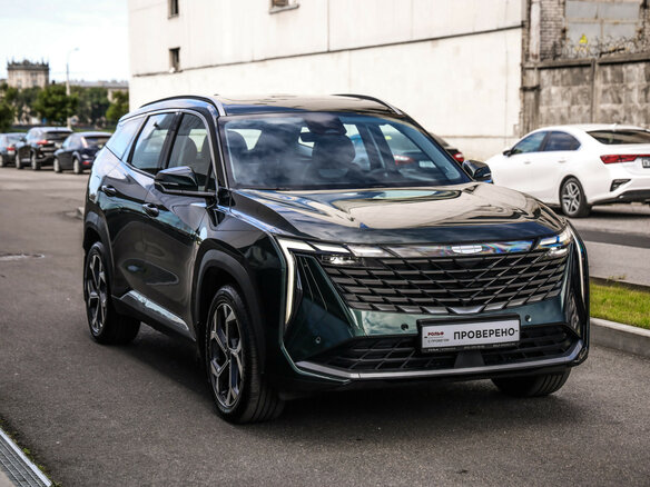 2024 Geely Atlas II, зелёный - вид 4