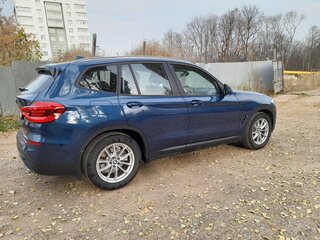 2021 BMW X3 20d xDrive III (G01), синий, 5000000 рублей, вид 4