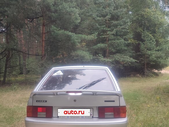 2005 Lada (ВАЗ) 2114, серебристый, 190000 рублей - вид 6