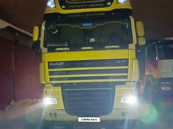 2009 DAF XF 105, жёлтый, 3200000 рублей - вид 1