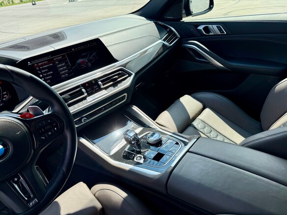 2020 BMW X6 M50i III (G06), чёрный - вид 11