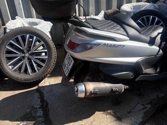 2005 Yamaha Majesty 400, серебристый, 200000 рублей - вид 16
