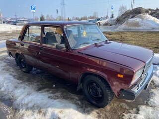 2011 Lada (ВАЗ) 2107, красный, 265000 рублей, вид 1