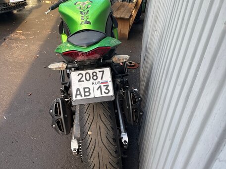 2011 Kawasaki Z 1000, зелёный, 650000 рублей, вид 4