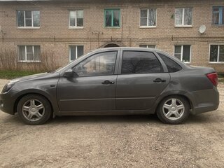 2013 Lada (ВАЗ) Granta I, серебристый, 330000 рублей, вид 2