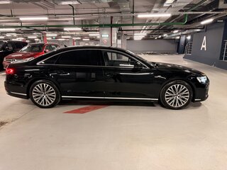 2022 Audi A8 Long 55 TFSI IV (D5) Рестайлинг, чёрный, 9450000 рублей, вид 5