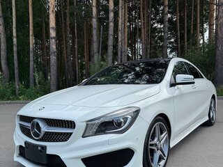 2017 Mercedes-Benz CLA 180 I (C117, X117) Рестайлинг, белый, 1370000 рублей, вид 1