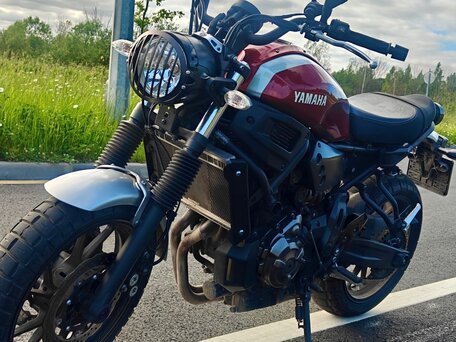 2019 Yamaha XSR700, красный, 639000 рублей, вид 2