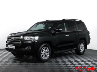 2016 Toyota Land Cruiser 200 Series Рестайлинг 2, чёрный, 5774000 рублей, вид 1