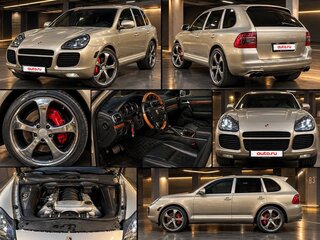 2006 Porsche Cayenne Turbo S I (955), золотистый, 1699999 рублей, вид 1