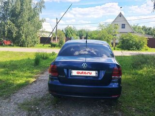 2015 Volkswagen Polo V Рестайлинг, синий, 900000 рублей, вид 4