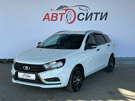 2020 Lada (ВАЗ) Vesta SW I, белый, 1250000 рублей, вид 4