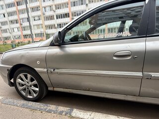 2003 Kia Rio I Рестайлинг, серебристый, 184000 рублей, вид 4
