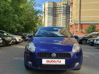 2007 Fiat Punto III Grande Punto, синий, 349000 рублей, вид 2