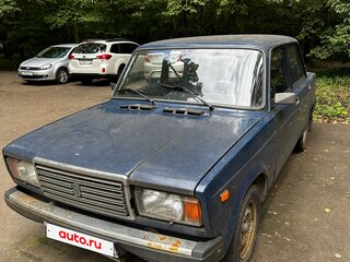 2009 Lada (ВАЗ) 2107, синий, 110000 рублей, вид 1