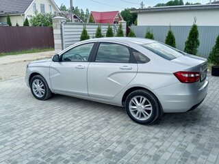 2019 Lada (ВАЗ) Vesta I, серебристый, 1070000 рублей, вид 4