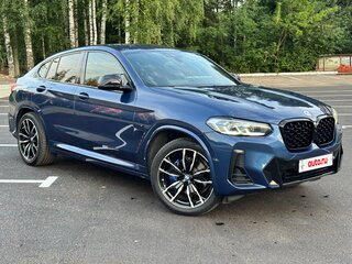 2021 BMW X4 30i II (G02) Рестайлинг, синий, 5950000 рублей, вид 1