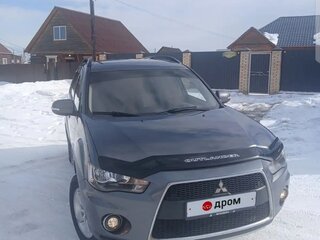 2011 Mitsubishi Outlander II Рестайлинг, серый, 975000 рублей, вид 3