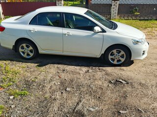 2011 Toyota Corolla X (E140, E150) Рестайлинг, белый, 1200000 рублей, вид 2