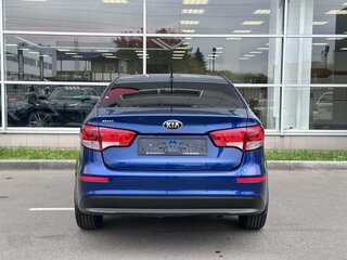 2015 Kia Rio III Рестайлинг, синий, 830000 рублей, вид 5