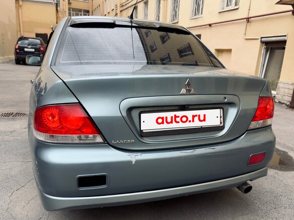 2006 Mitsubishi Lancer IX Рестайлинг, серый, 200000 рублей - вид 5
