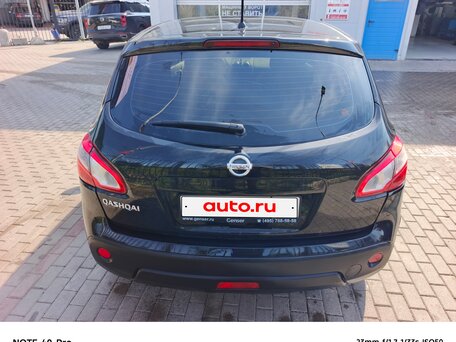 2013 Nissan Qashqai I Рестайлинг, чёрный, 850000 рублей, вид 5