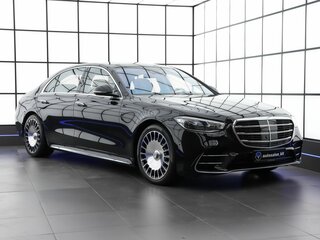 2021 Mercedes-Benz S-Класс 450 Long 4MATIC VII (W223), чёрный, 10350000 рублей, вид 3