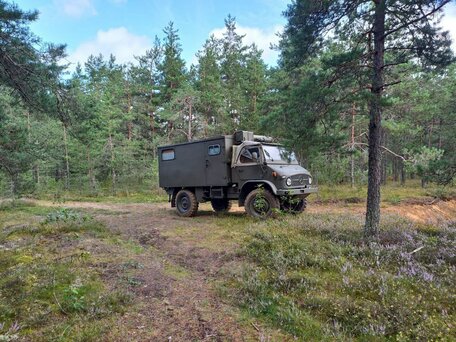 1962 Mercedes-Benz Unimog, зелёный, 2480000 рублей, вид 2