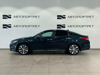 2017 Kia Optima IV, синий, 1309000 рублей, вид 2