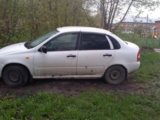2011 Lada (ВАЗ) Kalina I, белый, 190000 рублей, вид 2