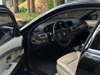 2007 BMW 7 серии 750i IV (E65/E66) Рестайлинг, чёрный, 1200000 рублей, вид 4