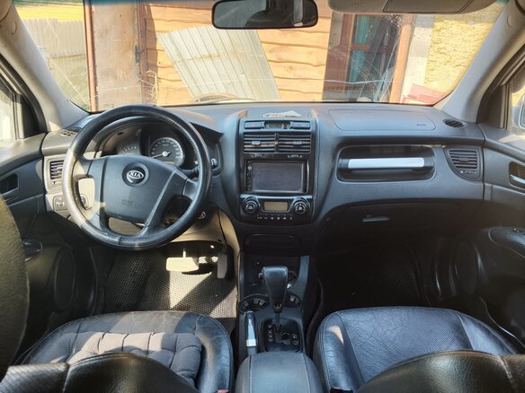 2006 Kia Sportage II, серебристый, 550000 рублей - вид 3