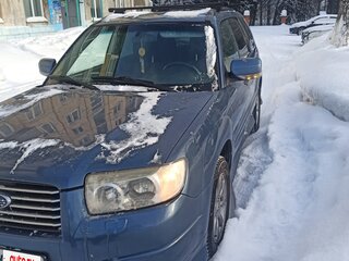 2007 Subaru Forester II Рестайлинг, синий, 850000 рублей, вид 2