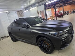 2022 BMW X6 30d III (G06), чёрный, 9500000 рублей, вид 2