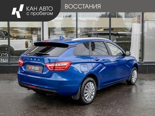 2021 Lada (ВАЗ) Vesta SW I, синий, 1120428 рублей, вид 3