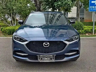 2021 Mazda CX-4 I Рестайлинг, синий, 1659000 рублей, вид 2