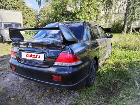 2007 Mitsubishi Lancer IX Рестайлинг, чёрный, 250000 рублей - вид 4