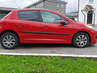 2009 Peugeot 207 I Рестайлинг, красный, 375000 рублей, вид 5
