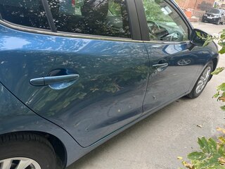 2016 Mazda Axela III Рестайлинг, синий, 1360000 рублей, вид 5