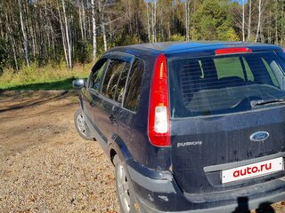 2007 Ford Fusion I Рестайлинг, синий, 355000 рублей, вид 4