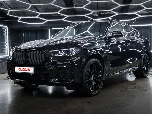 2023 BMW X6 40i III (G06), чёрный, 11500000 рублей