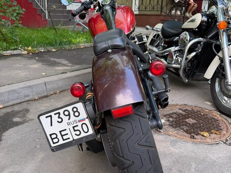 2013 Harley-Davidson Blackline, красный, 1500000 рублей, вид 3