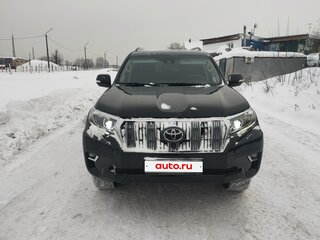 2019 Toyota Land Cruiser Prado 150 Series Рестайлинг 2, чёрный, 4250000 рублей, вид 3